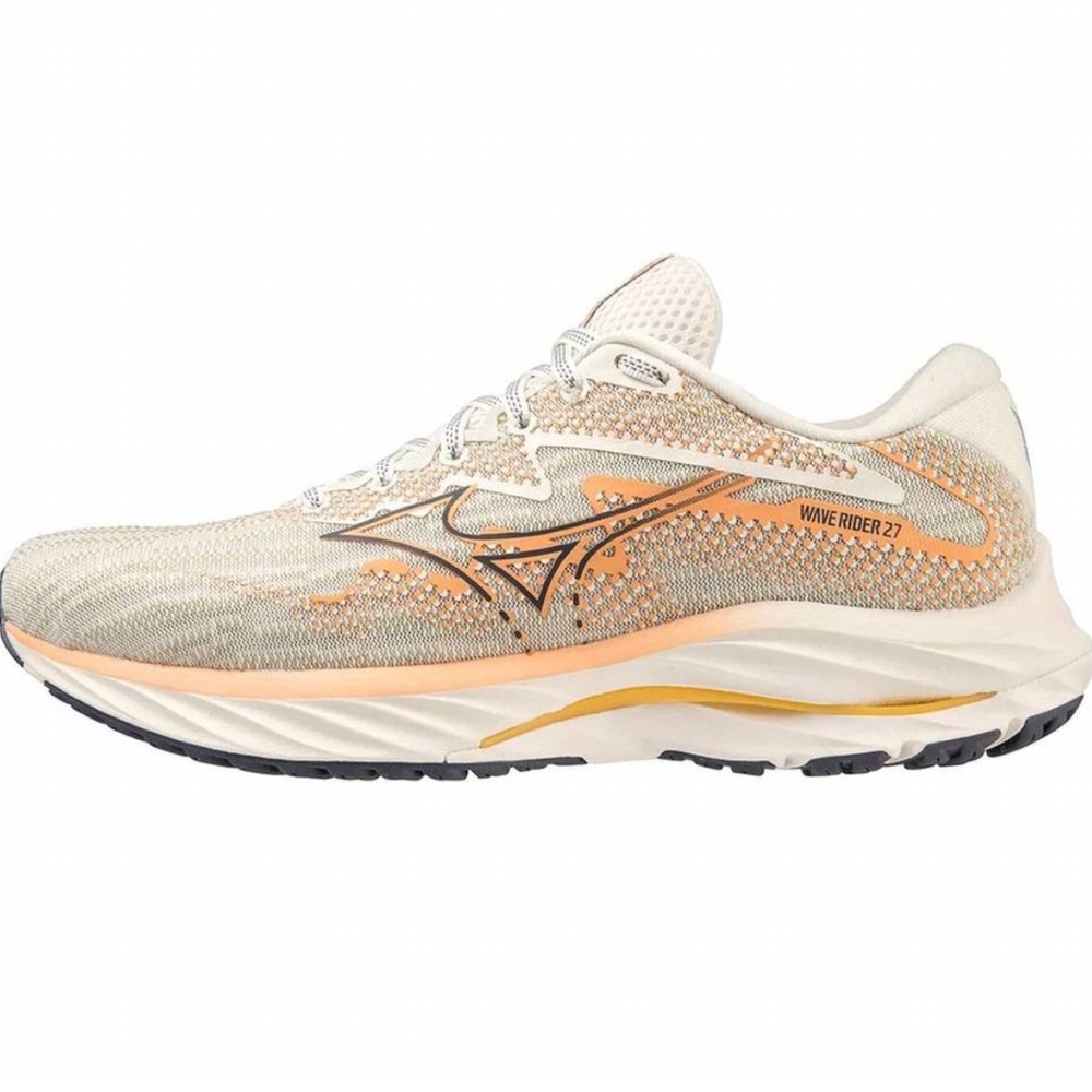 Mizuno Wave Rider 27 size 8 orange and white - Picture 3 of 10